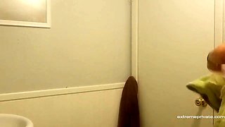 busty spanish stepsister spied in bathroom