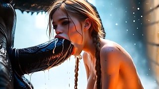 Her Barn, Their Playground - Ai Porn by DarkCreaturez