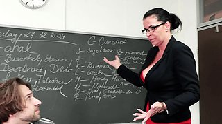 DaCada dominates her student in detention