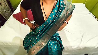 Desi Bhabhi Shraddha Pandey Fucks Hard to Save Her Husband - Big Ass, Doggy Style & Moaning