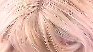 POV Blowjob From Amy Bunny Ears and a Milky Finish