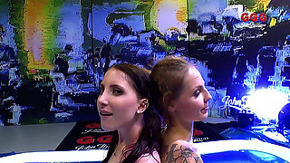Sluts Deepthroat Cocks and Get Facial Cumshots in Ggg Pool