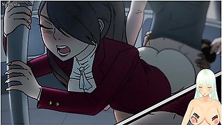 Hard Fucking On A Public Bus On The R3 Line With Car Toon And Hentai Anime