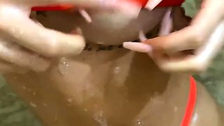 This large amateur cam girl has some very big boobs