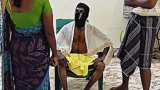 Nattamai and His Assistant Fucks the Innocent Housewife