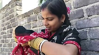 Cute Indian Sister-in-Law Fucked by Brother-in-Law in Building - Homemade Sex Video