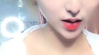 Close up Asian sex scene with cunt around her dick