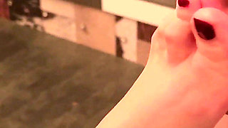 Lady Zara Miss Alessa Milano Barefoot Licking, Barefoot Food Crushing, Barefoot Gagging, Spitting, Part 2