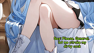 Esdeath trains you to be her cumslut (JOI)