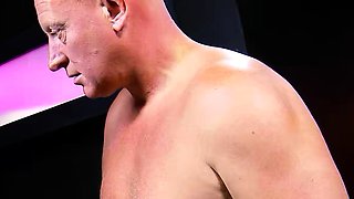 Bitch Kaia Kane with Blue Eyes seduce the Cleaner at Club