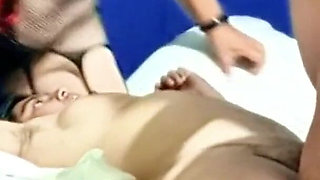 Amateur Threesome Fucking a 24 Year Old Girl While My Stepmom Makes Her Suck Pussy