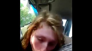 Blowjob in car