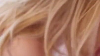 Dirty Dutch Blonde Takes Bukakke & Creampie Like a Whore