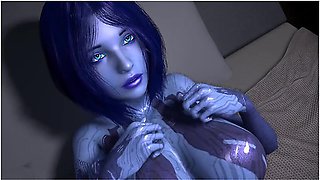 Sex With Cortana On The Bed Halo 3d Porn Parody - Car Toon