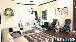 This naughty tiny realtor screws me while my wife is out of town - propertysex