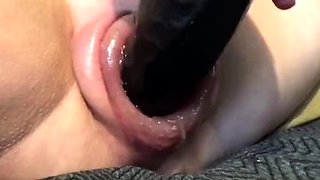 Close Up Pierced Twat Toying