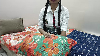 School girl fucked hard - Hindi desi porn with audio