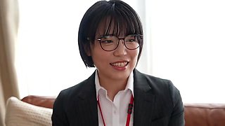 SOD Female Employee's First AV with an Amateur Virgin x5xE06BDC0ED87D782B6D