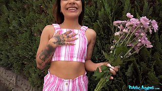 Public agent total scene - petite and little lovely latina young cums on my rod