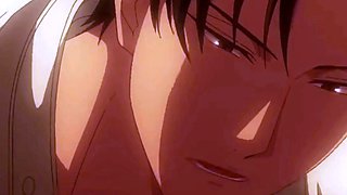 Steamy Hentai Anime Couple Intimate Bedroom Moments