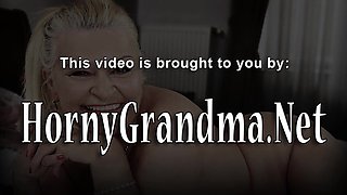 Aroused gilf sucking dick and fucking