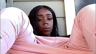 Hot Black Maid Does Some Webcam Black and Ebony