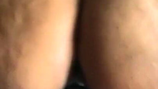 My Ebony Stepmom with Fat Waist Riding My Dick as She Wants It