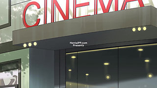 Makima at Cinema: Get Fucked At First Date ( Uncensored )