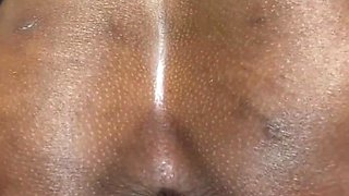 Hot Latina Flashing Her Tight Ass Up Close