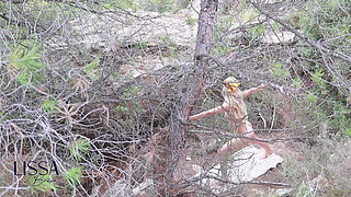 Yoga Routine with a Stranger