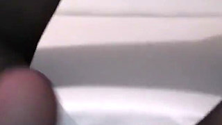 Fucks mouth stepsister blowjob & handjob in pantyhose