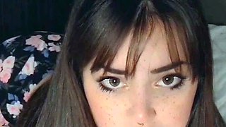 Hottest brunette solo webcam masturbation 2