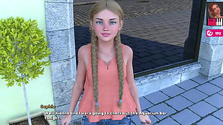 Melody #28 - Johannes and Melody took a shower toghther and she gave him a blow job and cum on her face