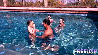 Amateur teen group sex