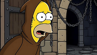 Private Cuckold Club. Exclusive 3D Simpsons Cartoon Parody