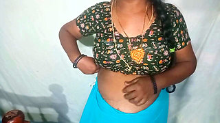 Indian Tamil Village Beauty Aunty Hot Romance