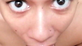 Swallowing All His Load Im the Shower