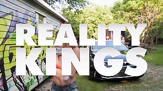 (Whitney Wright) loves riding (Ricky Johnsons) thick penis in the bath - reality kings