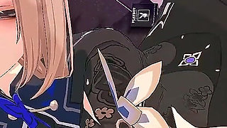 Honkai Star Rail - Aponia Rough Sex - 3D Hentai Sex Animation