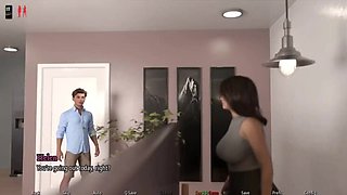 Unexpected View of Naughty MILF Teacher with Big Tits - 3D Animation Fuck in Park