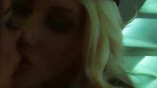 Hot Flight Scene-1_lesbian Flight Attendants with Big Tits and Horny Fuck Each Other with a Dildo on the Plane