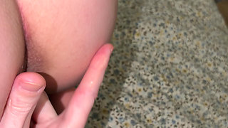 Raw Midnight Flash: Petite Step Sister Made Me Cum Too Fast on Her Tummy (4k POV)