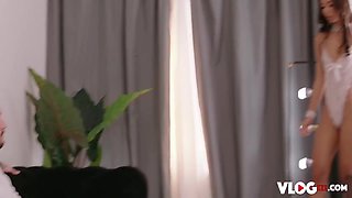 Small Tits Gets Behind The Fuck With Her Boyfriend With Rauls Bud, Skylar Snow And Lia Lin