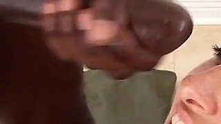 Angela Long can be filmed while fucking - She takes the black monster cock really hard