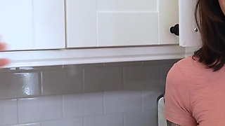 Mypervyfamily - Horny MILF Uses Stepson's Stiff Cock to Cum - Shay Sights