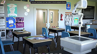 Taboo University #03 - Chem Class with Beatiful Black 18yo and Blue Haired Emo