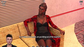 Real amateurs give a footjob in first-person view