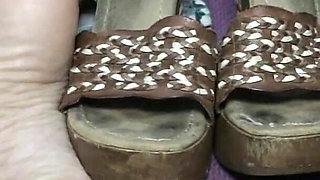 Perfect Feet Footjob in Sexy Clog!