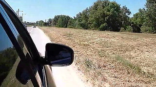 Pissing Through the Window and Mouth Piss on the Road