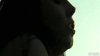 Horny Angelica Sin outdoor sex